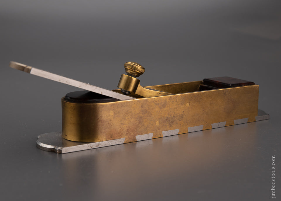 Stunning Gunmetal & Steel Miter Plane by WAYNE ANDERSON - EXCELSIOR 104269