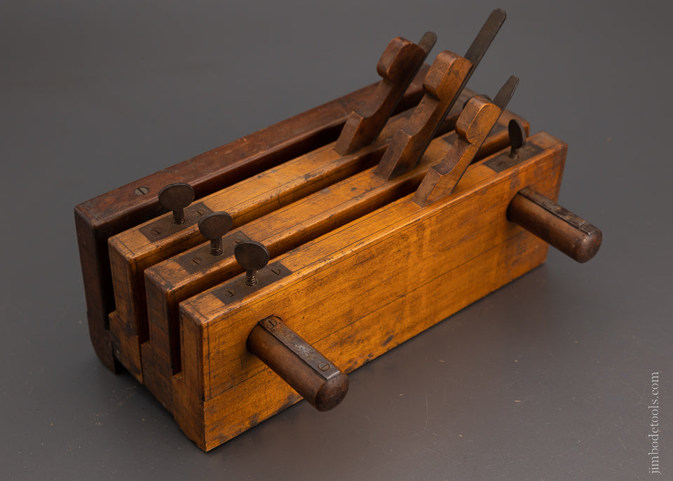 Spectacular Triple Moulding Plane with Plow Fence - EXCELSIOR 104279