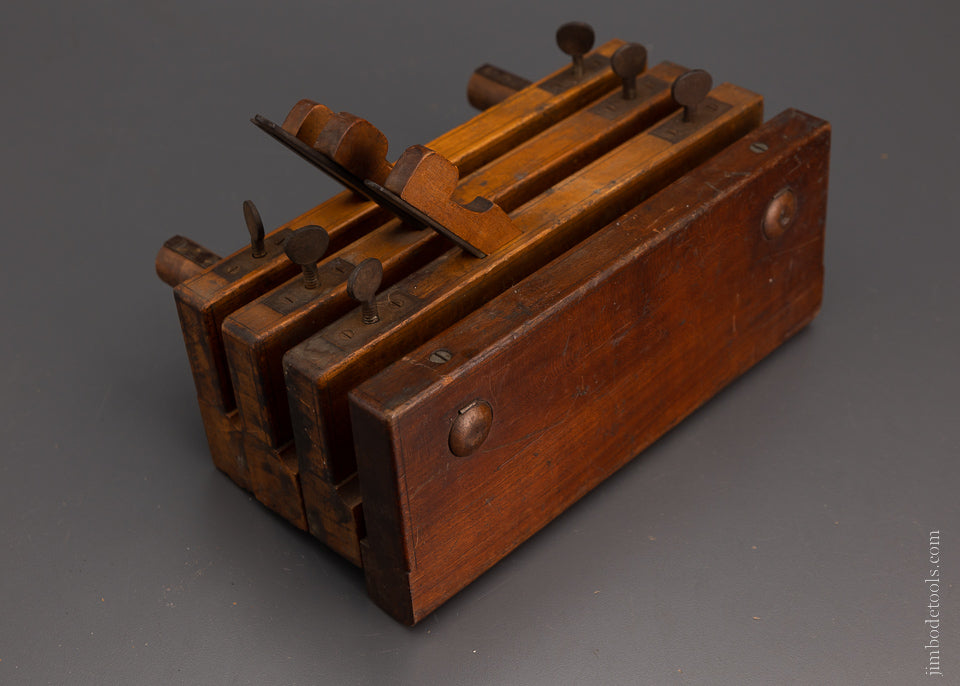 Spectacular Triple Moulding Plane with Plow Fence - EXCELSIOR 104279
