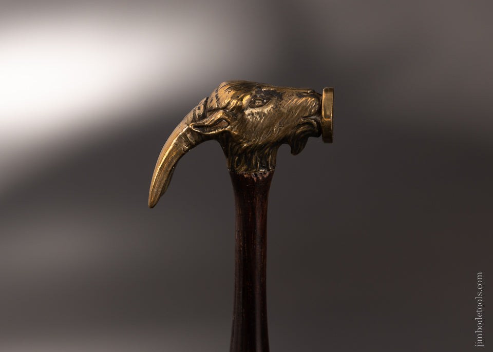 Rare PAUL HAMLER Mini Goat Head Hammer - EXCELSIOR 106261