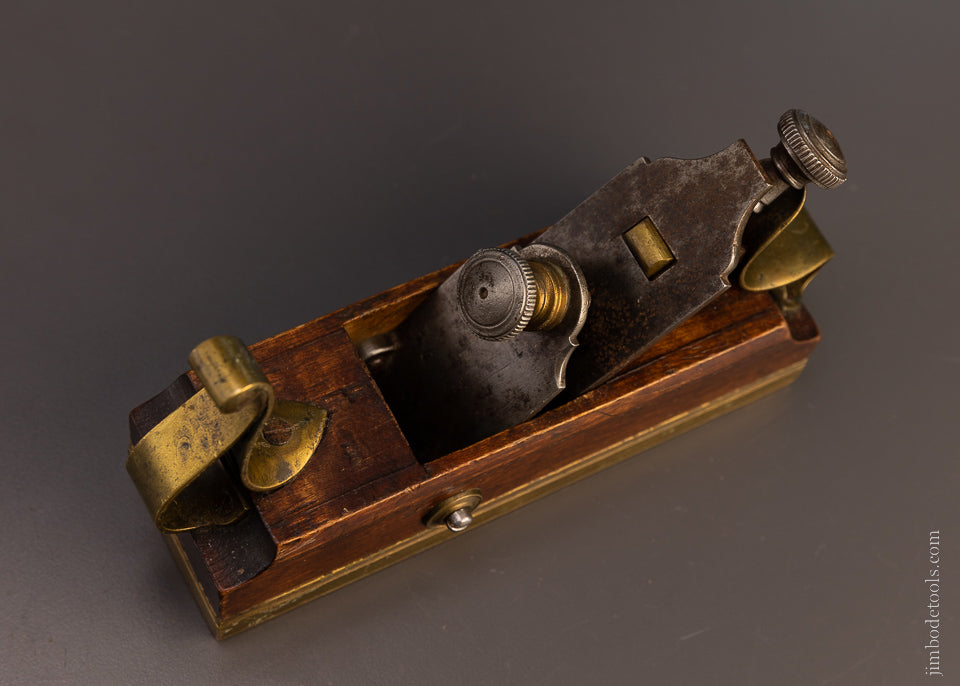 Spectacular Early Ornate Adjustable Smooth Plane - EXCELSIOR 106310