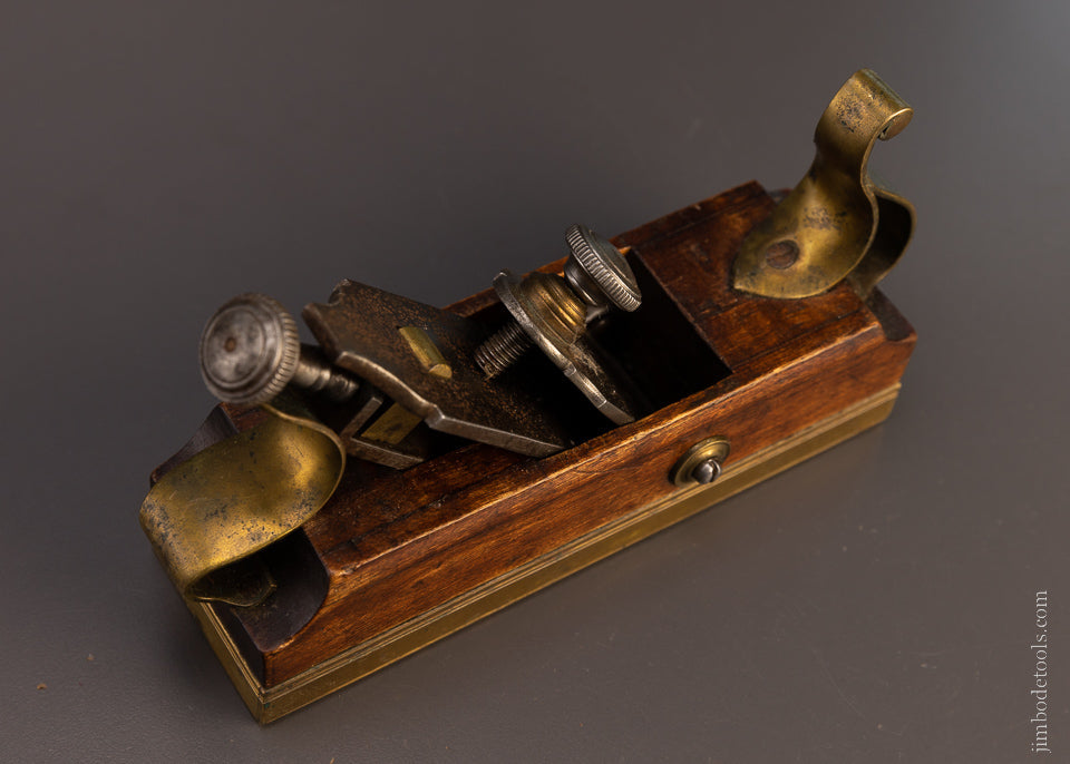 Spectacular Early Ornate Adjustable Smooth Plane - EXCELSIOR 106310