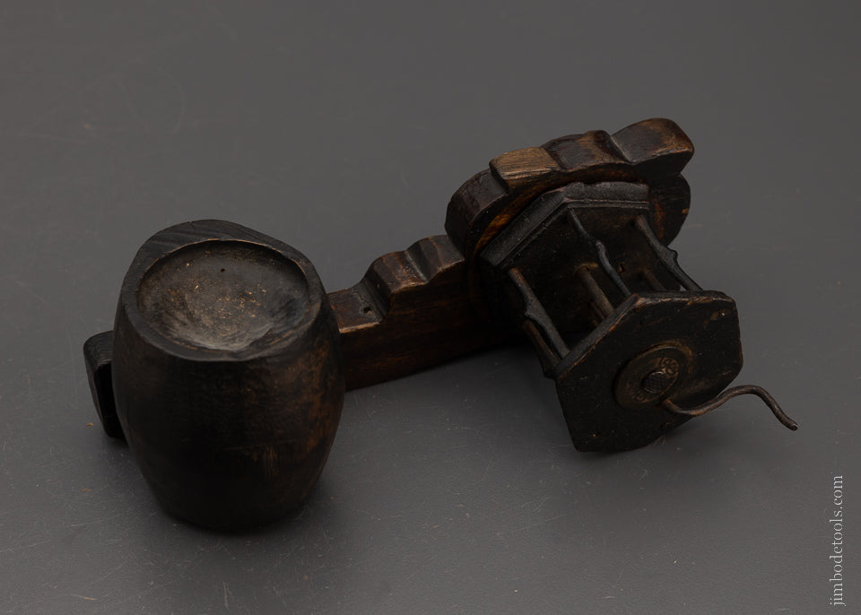 Spectacular Ornately Carved Early Sumitsubo Japanese Ink Line - EXCELSIOR 106409