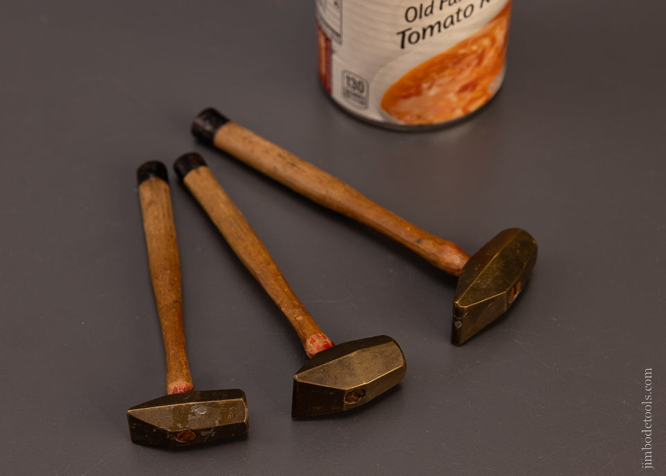 Sweet Miniature Bronze Hammer Set of 3 - EXCELSIOR 106639