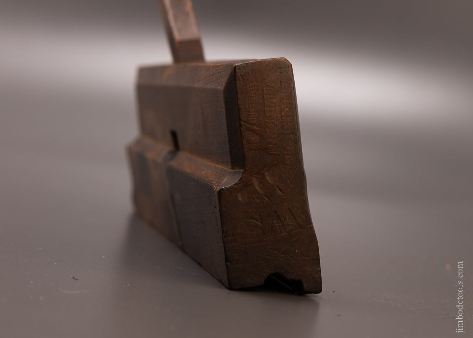 Fine “I. NICHOLSON LIVING IN WRENTHAM” Astragal Moulding Plane - EXCELSIOR 106897