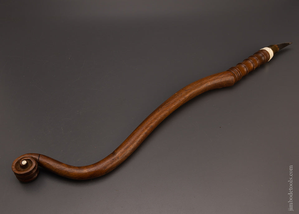 Spectacular Ornately Carved Shoulder Knife for Marquetry - EXCELSIOR 106906
