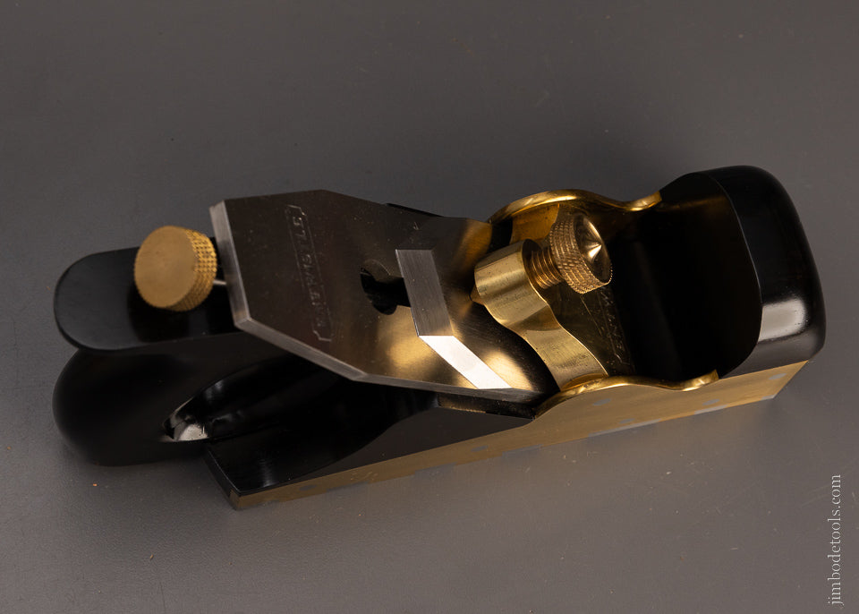 Drop Dead Stunning Dovetailed Gunmetal & Ebony No. A6 Smooth Plane by G. ENTWISTLE _ EXCELSIOR 106967