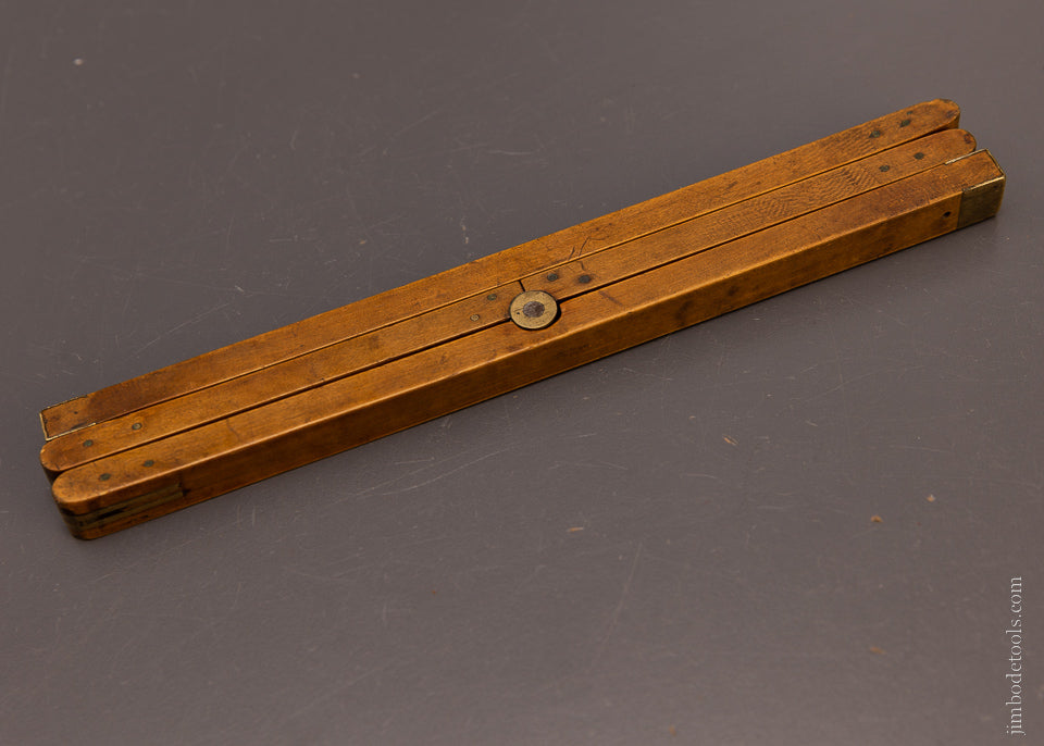 Fabulous Set of Boxwood Rules Including a 12 FOLD! - EXCELSIOR 107071