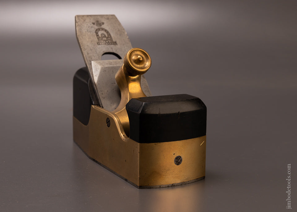 Rare & Fine! NORRIS No. 14G Gunmetal and Ebony Smooth Plane - EXCELSIOR 107174 - AS OF APR 24