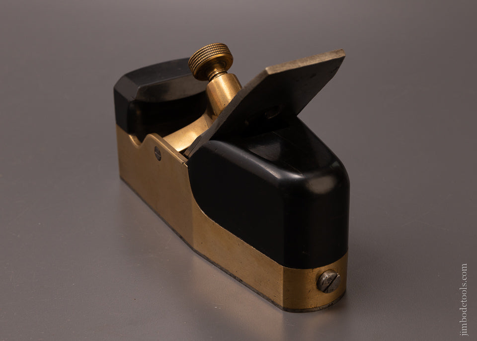 Rare & Fine! NORRIS No. 14G Gunmetal and Ebony Smooth Plane - EXCELSIOR 107174 - AS OF APR 24