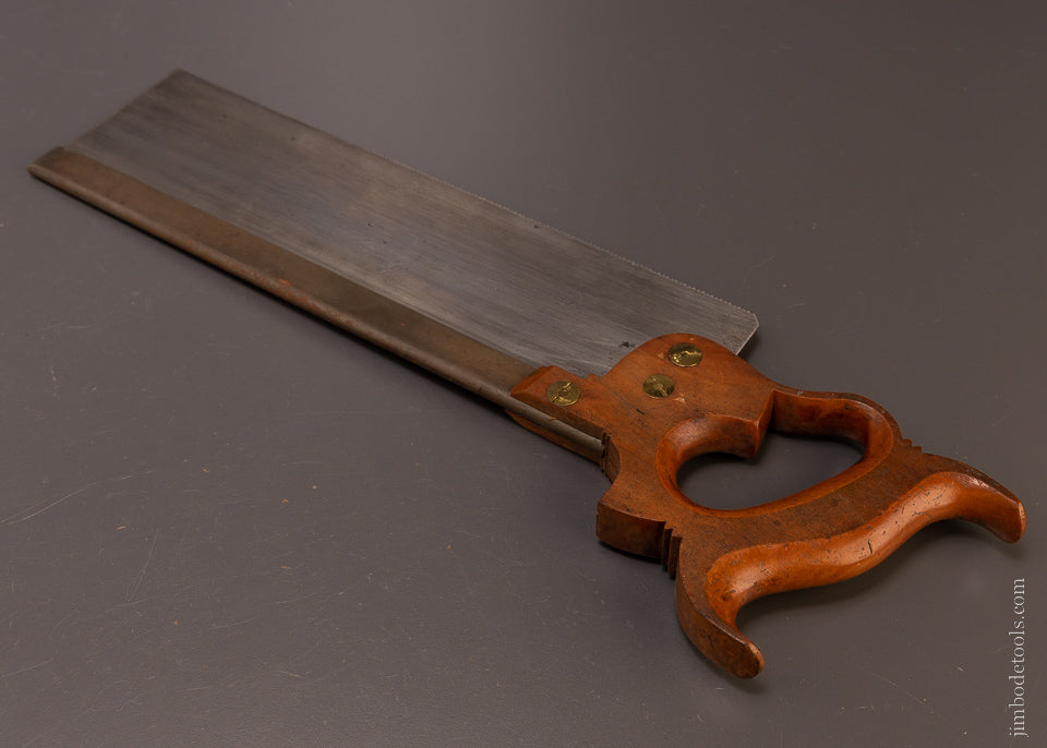 Astonishing RICHARDSON BROS. Spring Steel Carcass Saw 12 Inch with LABEL - EXCELSIOR 107241