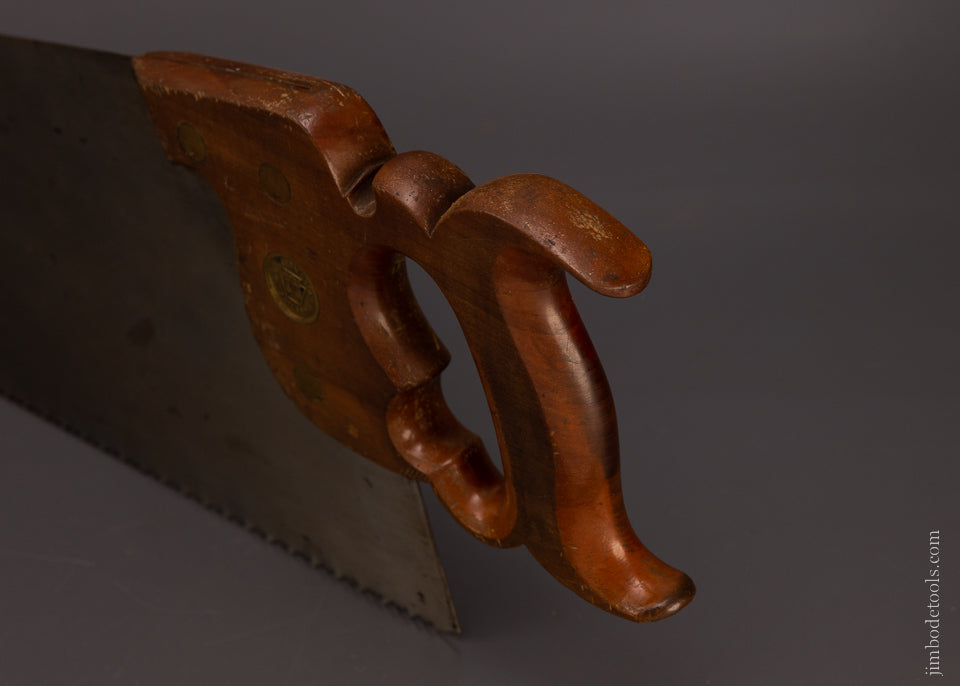 5 1/2 point 28 inch Rip HENRY DISSTON & SON No. 9 Hand Saw - EXCELSIOR 107546