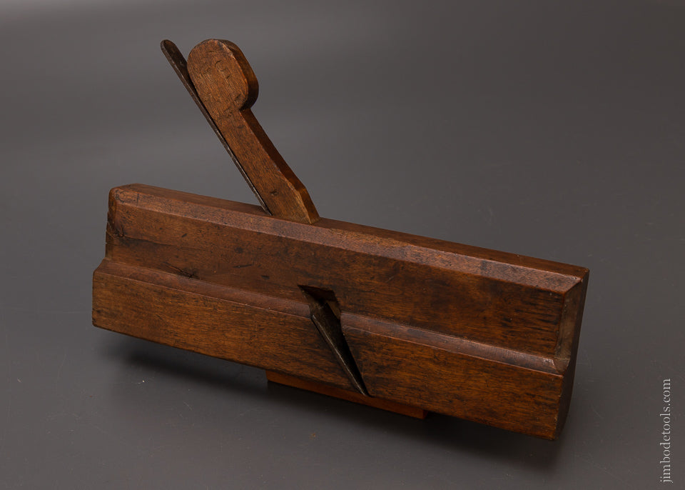 I. NICHOLSON 18th Century Yellow Birch 10 Inch Moulding Plane Extra Fine - EXCELSIOR 107726