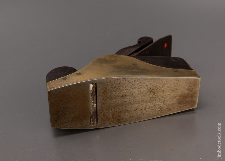 Gorgeous Little 6 1/2 Inch Gunmetal & Rosewood Infill Smooth Plane - EXCELSIOR 108584