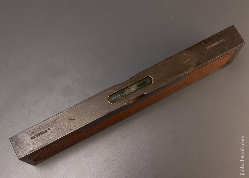 Sweet 8 Inch Mahogany Infill Iron Level - EXCELSIOR 108693