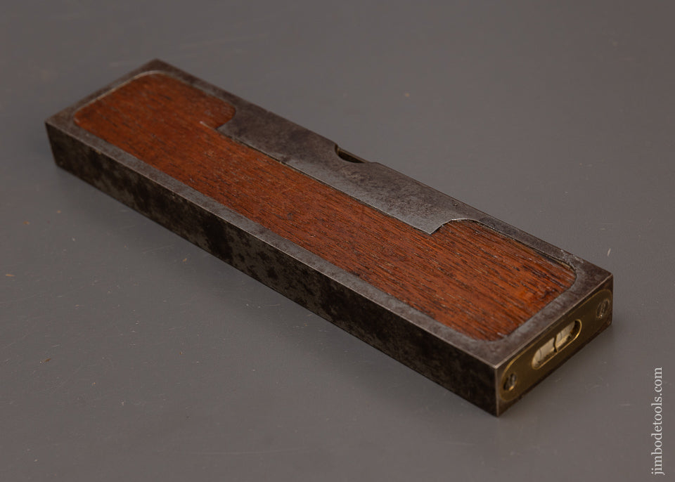 Sweet 8 Inch Mahogany Infill Iron Level - EXCELSIOR 108693