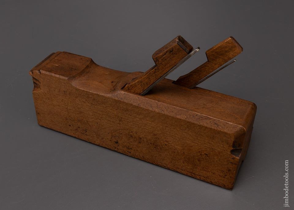 Astounding Double Iron Dutch Crisp Complex Moulding Plane - EXCELSIOR 108868