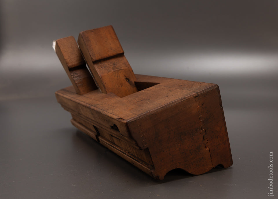 Massive Dutch 4 1/4 Inch Triple Iron Complex Moulding Plane - EXCELSIOR 108894