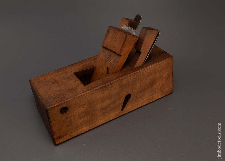 Massive Dutch 4 1/4 Inch Triple Iron Complex Moulding Plane - EXCELSIOR 108894