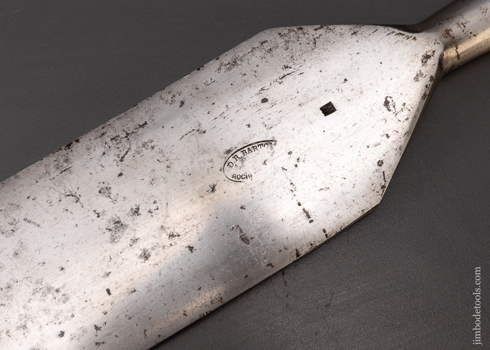 Remarkably Clean D.R. BARTON 1832 Rochester, N.Y. 3 Inch Framing Slick - EXCELSIOR 109097