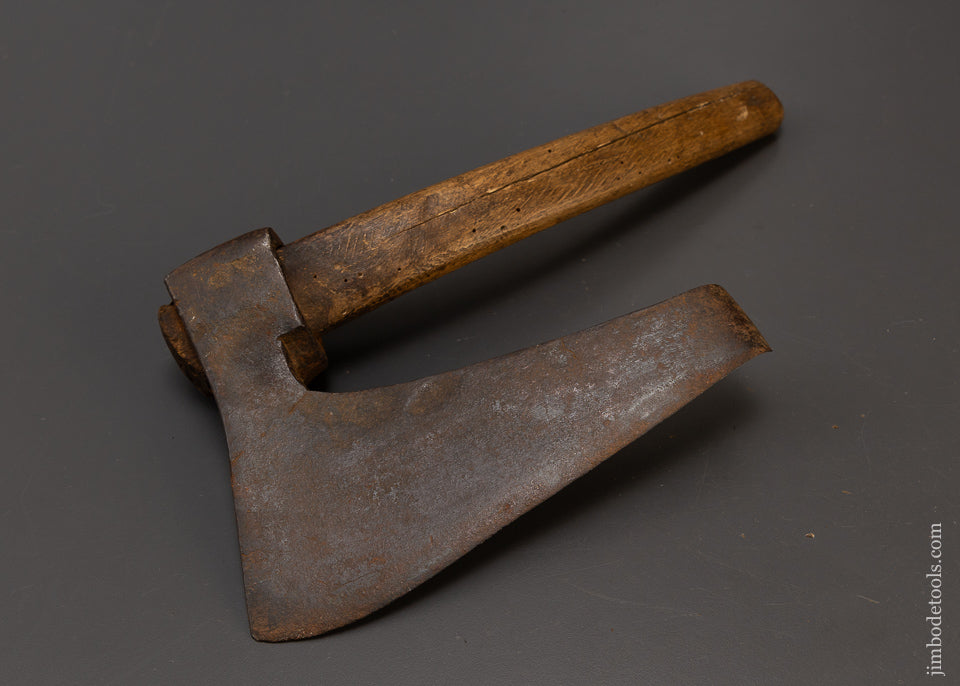Gorgeous 17th/18th Century Single Bevel Offset Side Axe - EXCELSIOR 109188