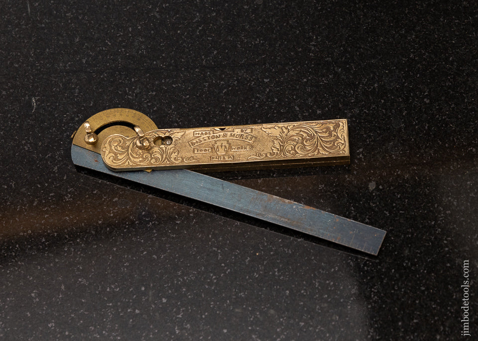 PAUL HAMLER Miniature DISSTON & MORSS FISHER PATENT Bevel - EXCELSIOR 109222