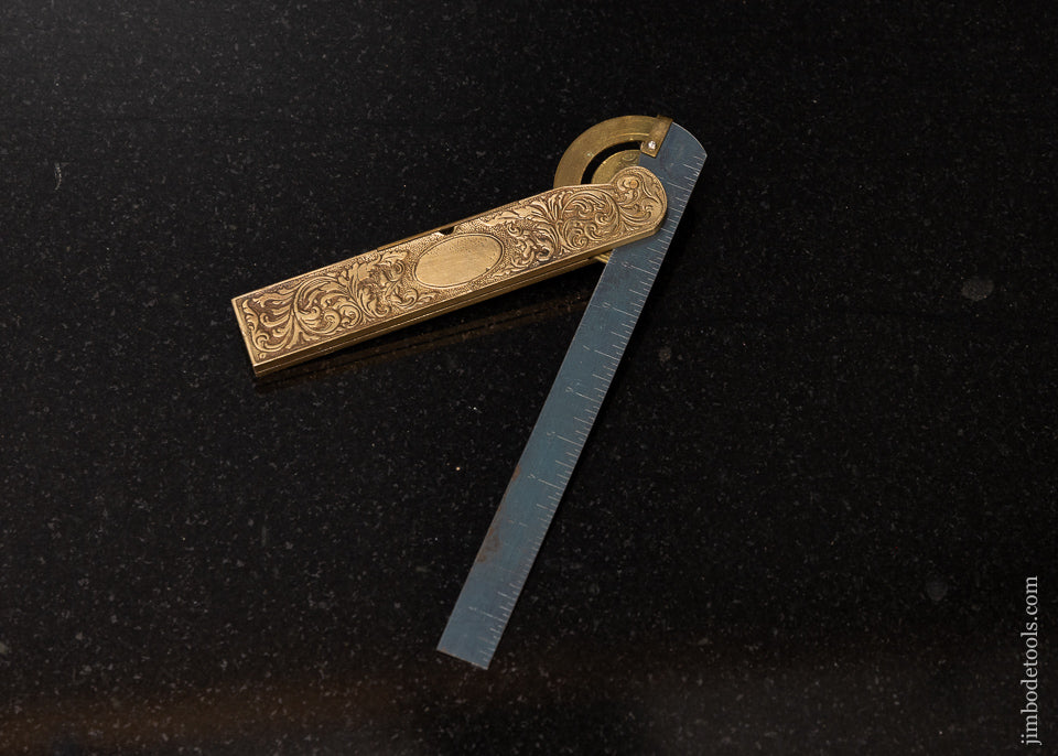PAUL HAMLER Miniature DISSTON & MORSS FISHER PATENT Bevel - EXCELSIOR 109222