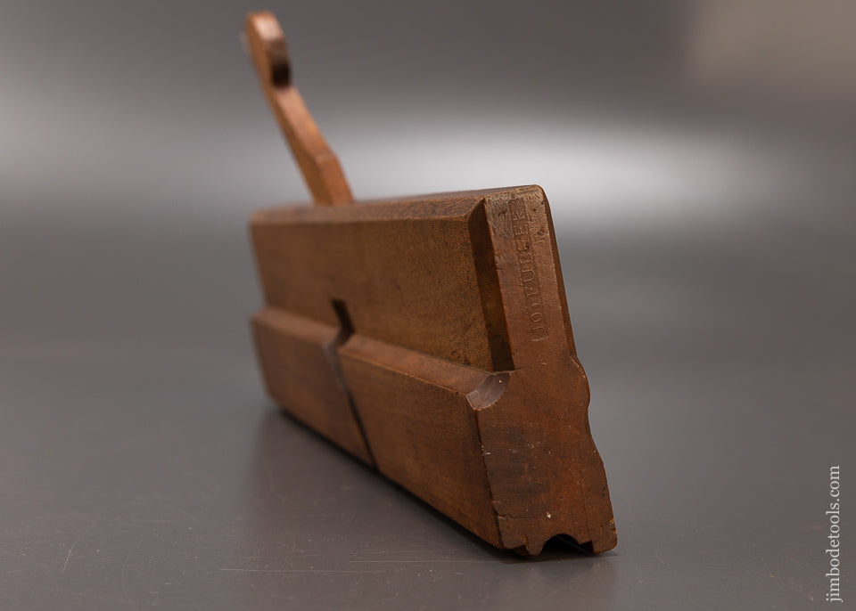 Crisp Near Mint JO FULLER 5/8 Astragal Moulding Plane 10 Inch Yellow Birch 18th Century - EXCELSIOR 110470