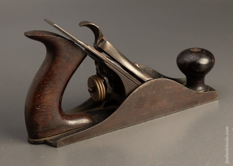TYPE ONE! BAILEY BOSTON No. 3 Smooth Plane with Solid Nut, Cap & Banjo Spring - EXCELSIOR 110769