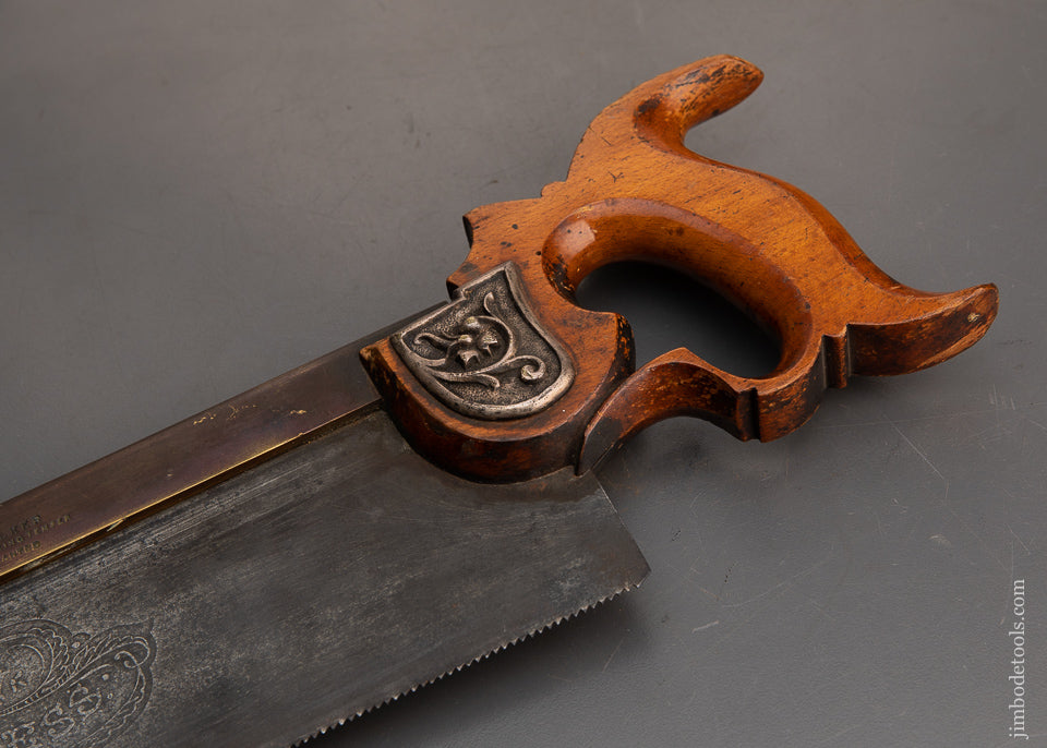 GROVES Brass Back Saw with Escutcheon Handle - EXCALIBUR 130 - AS OF SEPT 25