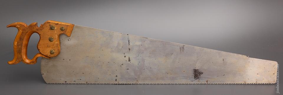 DISSTON No. 7 Hand Saw New Old Stock with Labels - EXCELSIOR 58830