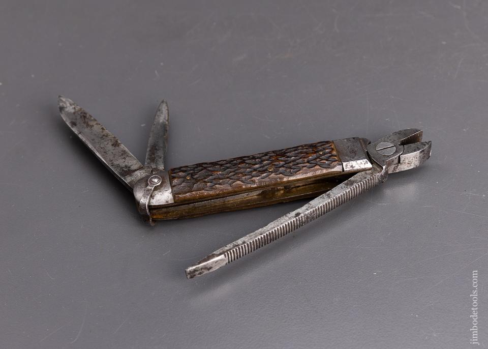 W.H. MORLEY & SONS Folding Knife with Pliers - EXCELSIOR 95941