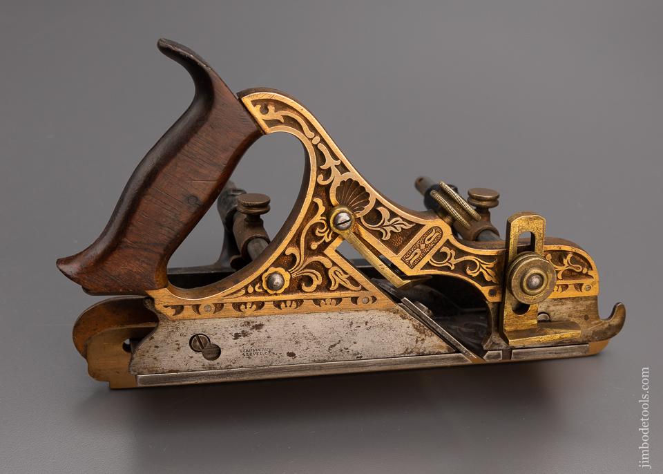 Gorgeous STANLEY MILLERS PATENT No. 42 GUNMETAL Plow and Filletster Plane - EXCELSIOR 97262
