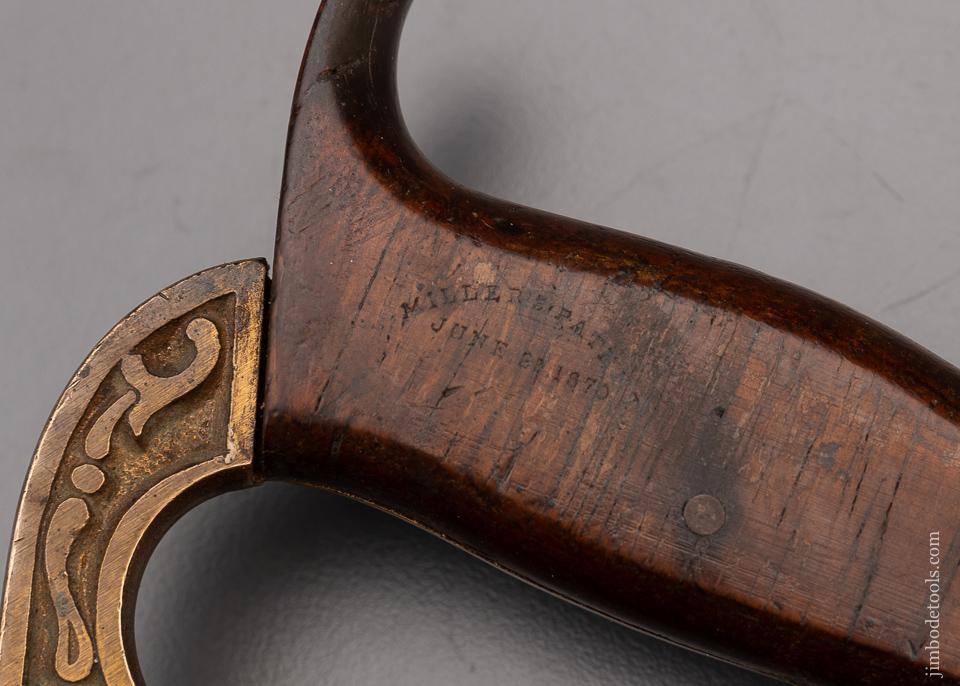 Gorgeous STANLEY MILLERS PATENT No. 42 GUNMETAL Plow and Filletster Plane - EXCELSIOR 97262