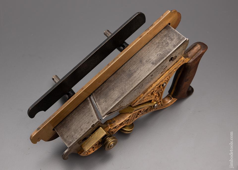 Gorgeous STANLEY MILLERS PATENT No. 42 GUNMETAL Plow and Filletster Plane - EXCELSIOR 97262