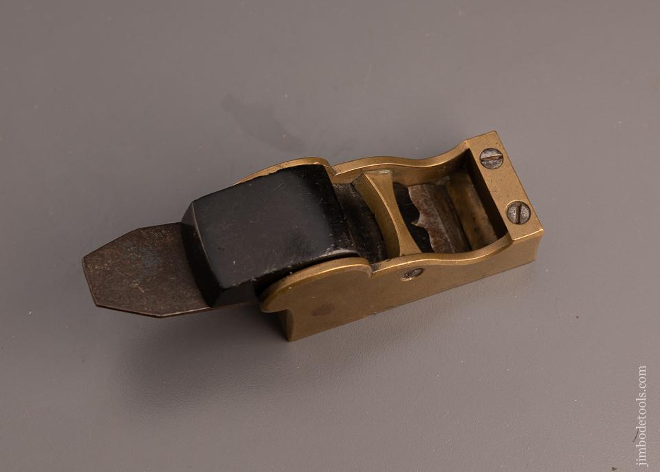 HOLTZAPFFEL Gunmetal and Ebony Chariot Plane - EXCELSIOR 98150