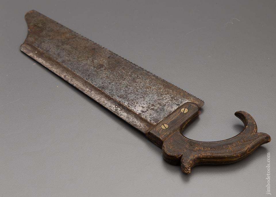 Gorgeous Surgeon’s Saw with Buffalo Horn Handle by W.&H. HUTCHINSON SHEFFIELD - EXCELSIOR 98304