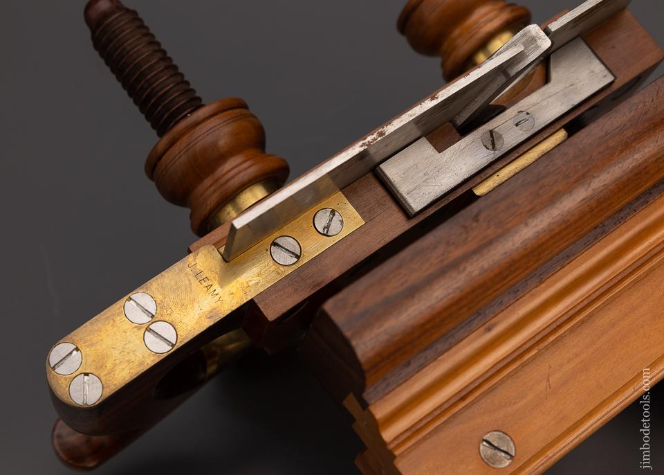 Gorgeous E.W. CARPENTER Plow Plane in Applewood & Rosewood by JIM LEAMY - EXCELSIOR 98926