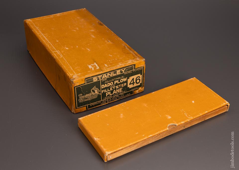 STANLEY No. 46 Skew Combination Plow and Filletster Plane Mint in Box - EXCELSIOR 99252