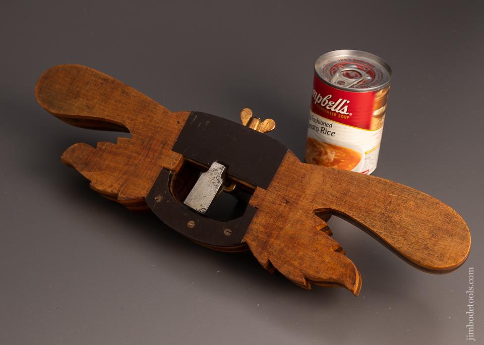 Stunning Hand Carved Router Plane - EXCELSIOR 99255