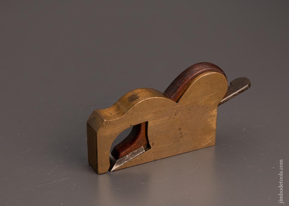 Rare and Fine DESCHAUER CHICAGO Gunmetal Bullnose Rabbet Plane - EXCELSIOR 99881