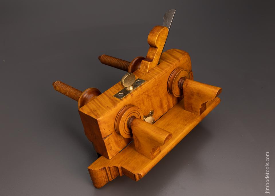 Gorgeous Tiger Boxwood Plow Plane by J & L DENISON SAYBROOK 5 STARS - EXCELSIOR 99888