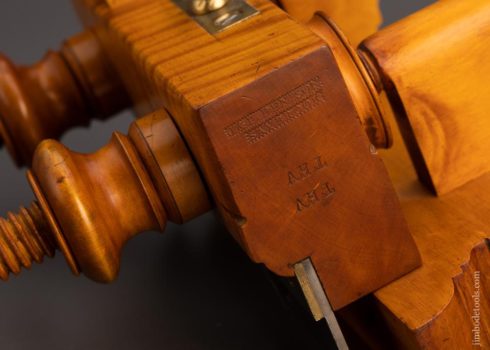 Gorgeous Tiger Boxwood Plow Plane by J & L DENISON SAYBROOK 5 STARS - EXCELSIOR 99888