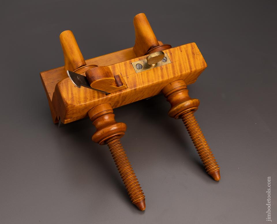 Gorgeous Tiger Boxwood Plow Plane by J & L DENISON SAYBROOK 5 STARS - EXCELSIOR 99888