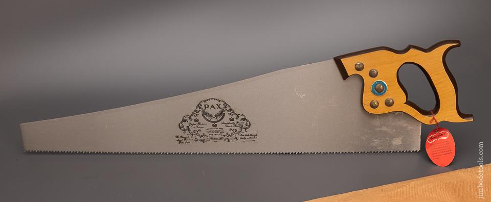 Mint in Wrapper SANDERSON NEWBOULD Rip Hand Saw - 100145