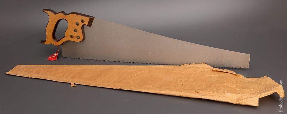 Rip Wrapper Mint in Wrapper SANDERSON NEWBOULD Rip Hand Saw * 100145 – Jim Bode Tools