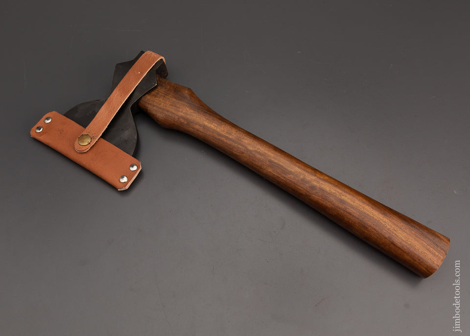 Gorgeous Single Bevel Side Axe w/ Rosewood Handle Right Hand Bench Axe - 100606