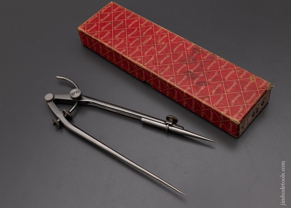 STARRETT No. 92-9 Heavy Duty Dividers Mint in Box - 100814