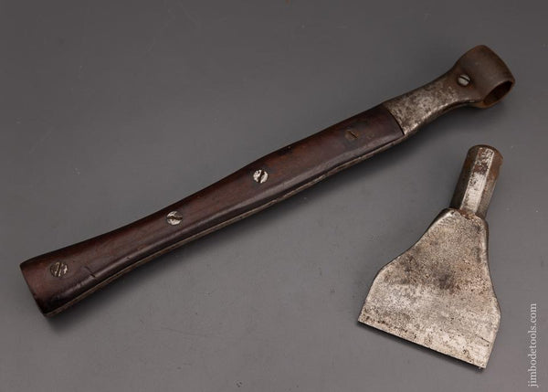 Amazing Patented? Adze, Side Axe Convertible Combination Tool - 101114