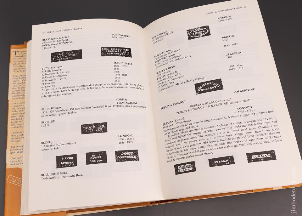 BOOK: BRITISH PLANEMAKERS FROM 1700 by W.L. Goodman 3rd Edition - 101393
